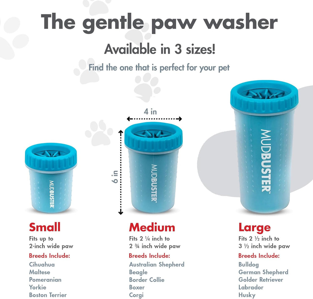 Limpiador de Patas para Perros MudBuster® | Elimina Barro y Suciedad Fácilmente