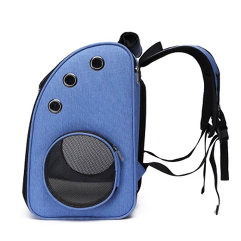 Pet Backpack Cat Bag Carry Breathable Foldable Pet Oxford Dog Carrying Supplies Big Space Breathable Heat Dissipation