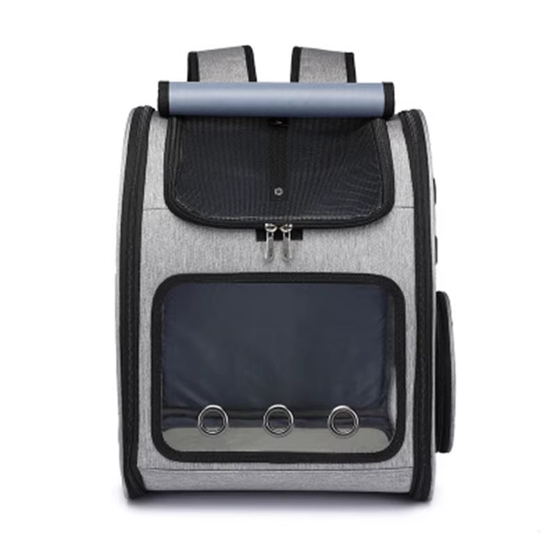 Pet Backpack Cat Bag Carry Breathable Foldable Pet Oxford Dog Carrying Supplies Big Space Breathable Heat Dissipation
